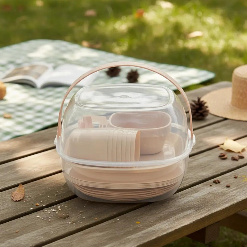 SET DE PICNIC COMPLETO PARA 6 PERSONAS CON 48 PIEZAS - 10