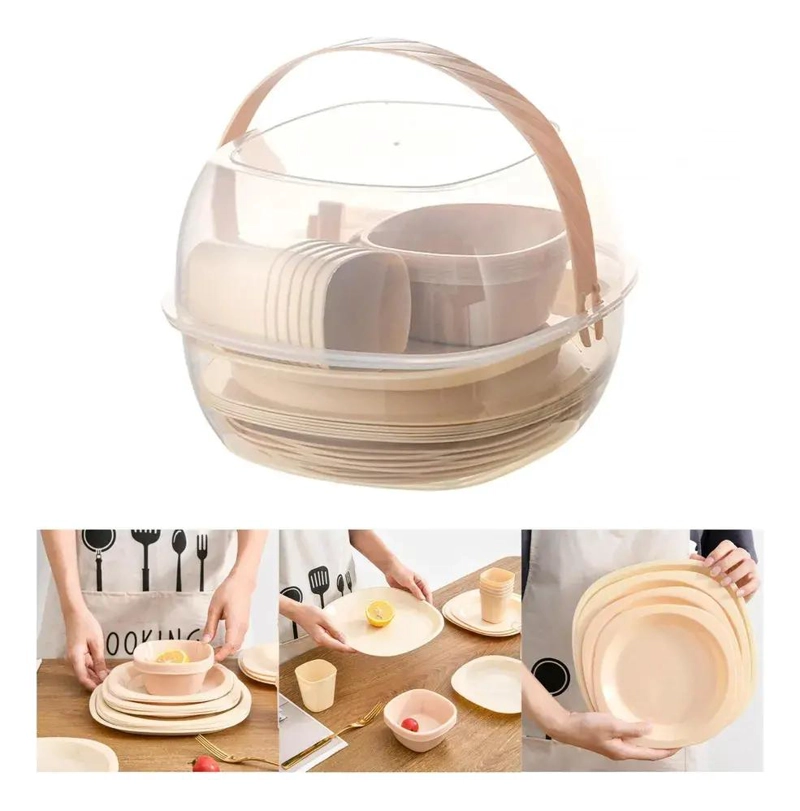 SET DE PICNIC COMPLETO PARA 6 PERSONAS CON 48 PIEZAS - 7