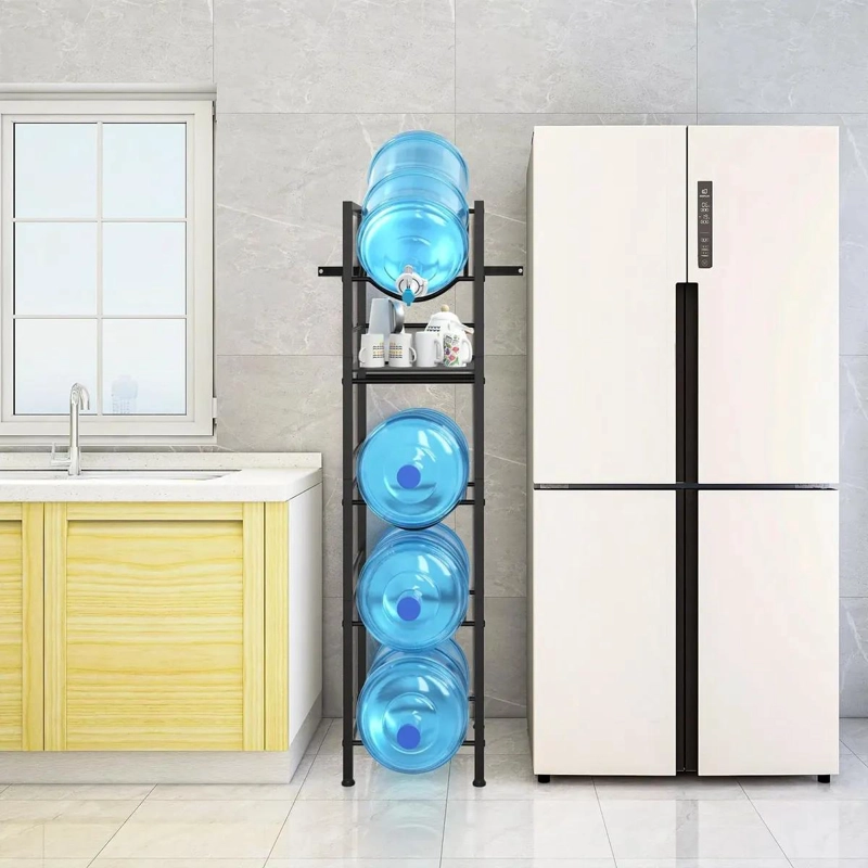 ESTANTE ORGANIZADOR PARA 4 BOTELLAS DE AGUA DE 20L - 6
