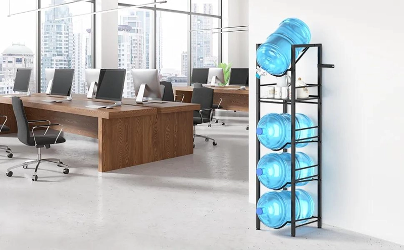 ESTANTE ORGANIZADOR PARA 4 BOTELLAS DE AGUA DE 20L - 9
