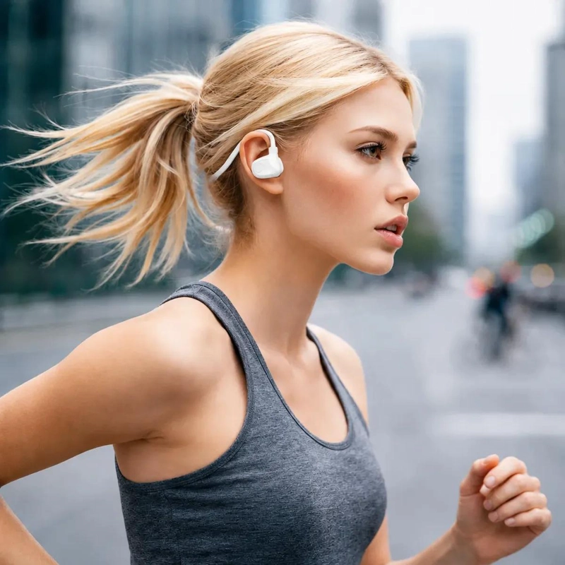 AUDIFONOS INALAMBRICOS DEPORTIVOS S19 BLUETOOTH IMPERMEABLES - 8