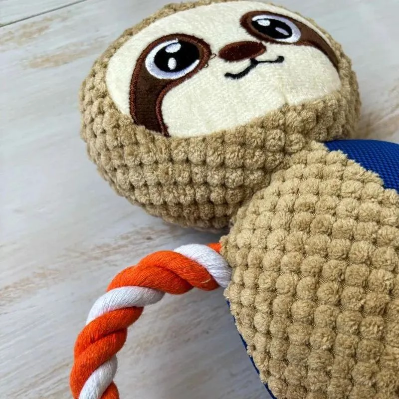 JUGUETE PELUCHE PEREZOSO INTERACTIVO PARA PERROS - 3
