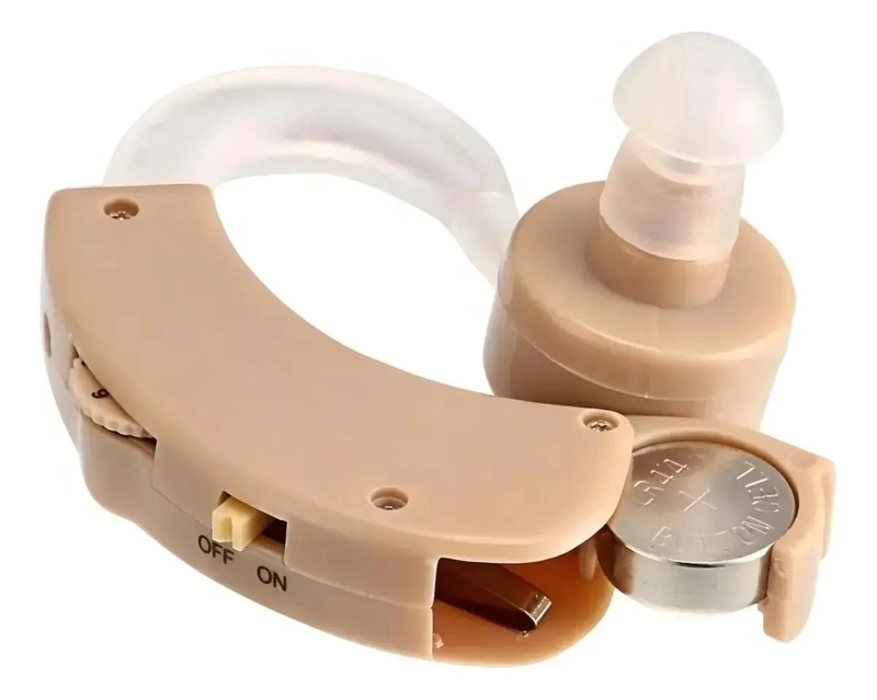 PACK DE 2 AUDIFONOS AMPLIFICADORES DE SONIDO BEIGE - 1