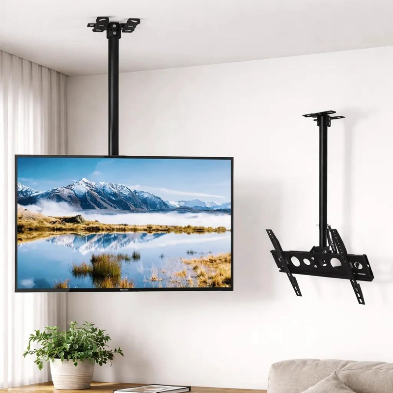 SOPORTE AJUSTABLE PARA TV DE TECHO O PARED 26 A 60 PULGADAS - 10