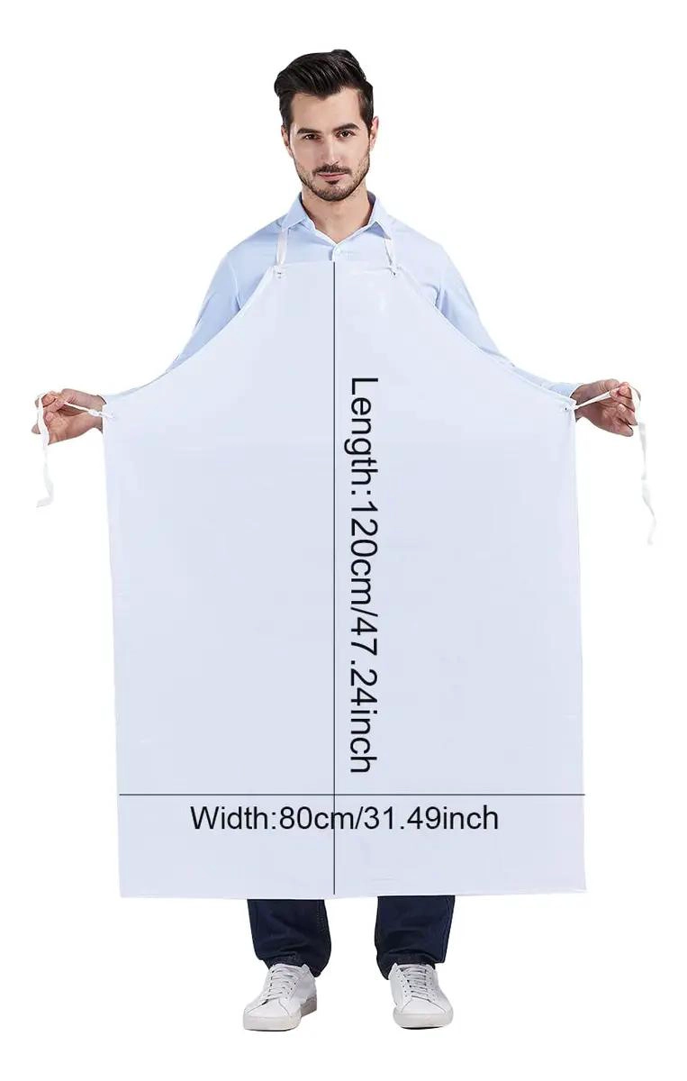 DELANTAL IMPERMEABLE DE PVC PARA COCINA Y JARDIN - 2