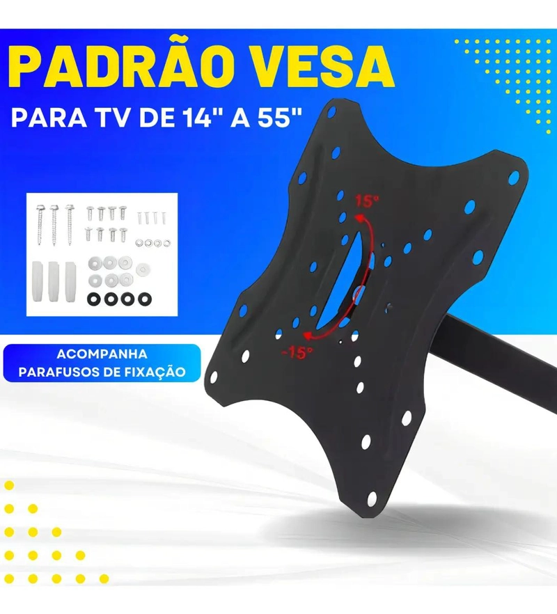 SOPORTE DE PARED PARA TELEVISORES DE 14 A 55 PULGADAS - 2