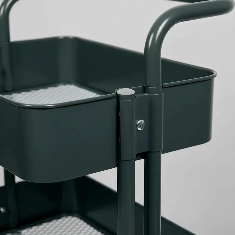 CARRITO ORGANIZADOR DE ALMACENAMIENTO MOVIL DE 3 NIVELES - 9