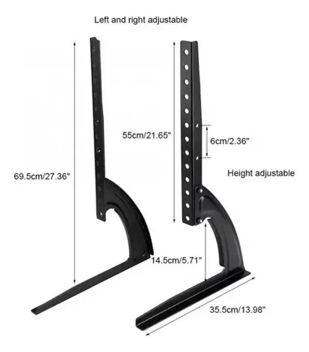 SOPORTE MOVIL UNIVERSAL PARA TELEVISORES DE 32 A 65 PULGADAS - 6