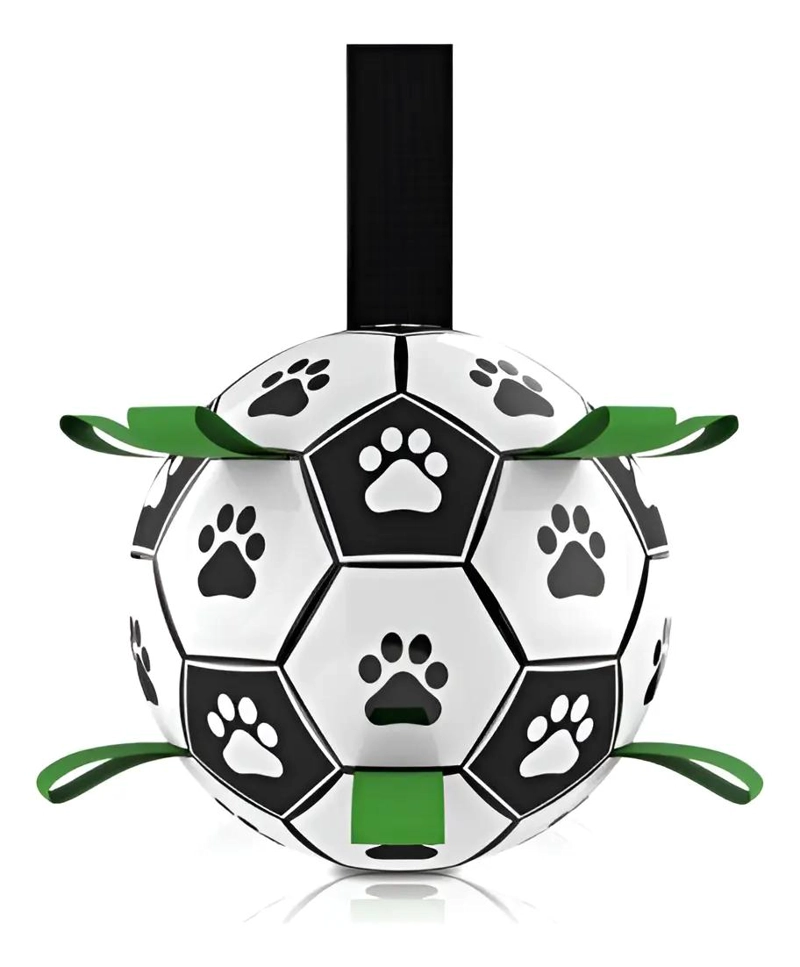 PELOTA INTERACTIVA PARA PERROS DE 15 CM CON AGARRE - 1