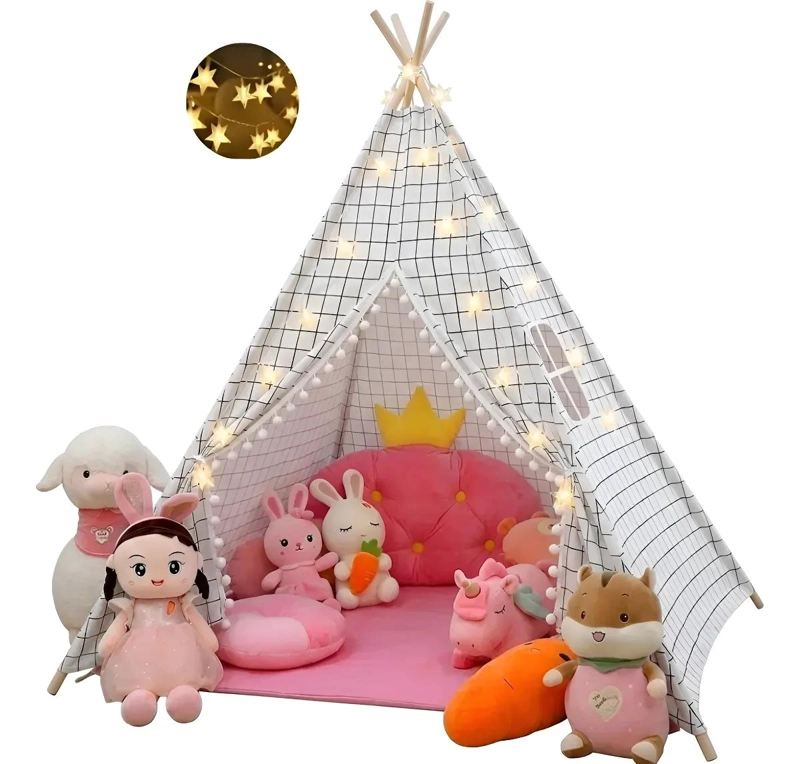 CARPA TIPI INFANTIL PARA JUGAR Y DECORAR HABITACIONES - 1