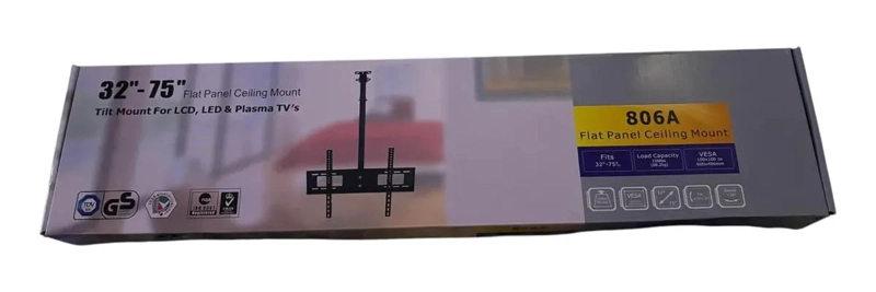 SOPORTE DE TECHO INCLINABLE PARA TELEVISORES DE 32 A 75 PULGADAS - 5