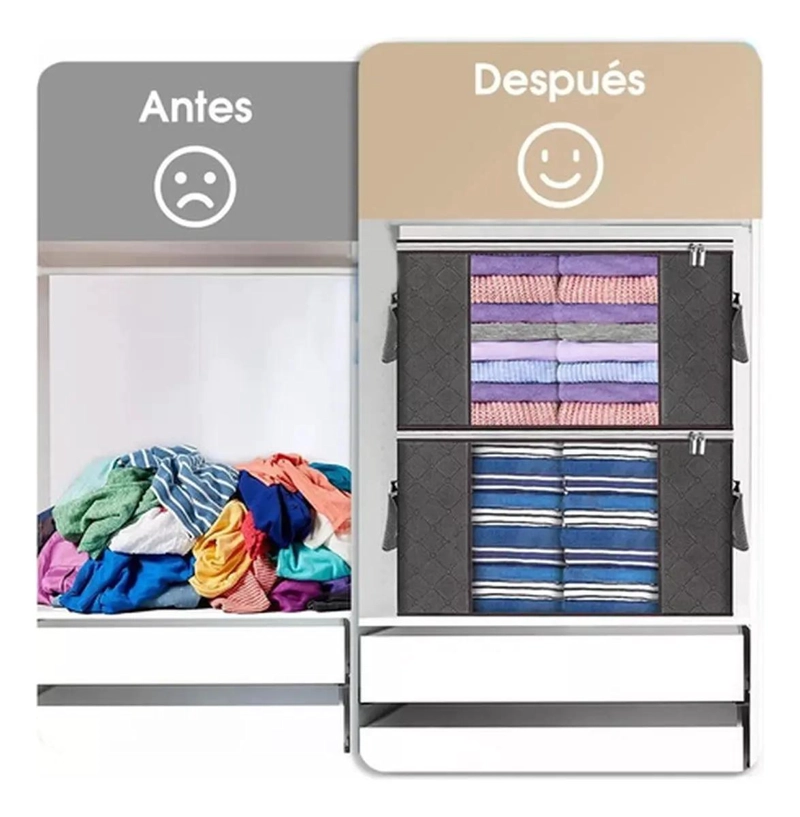 BOLSAS ORGANIZADORAS DE 80 LITROS PARA ROPA Y JUGUETES - 10