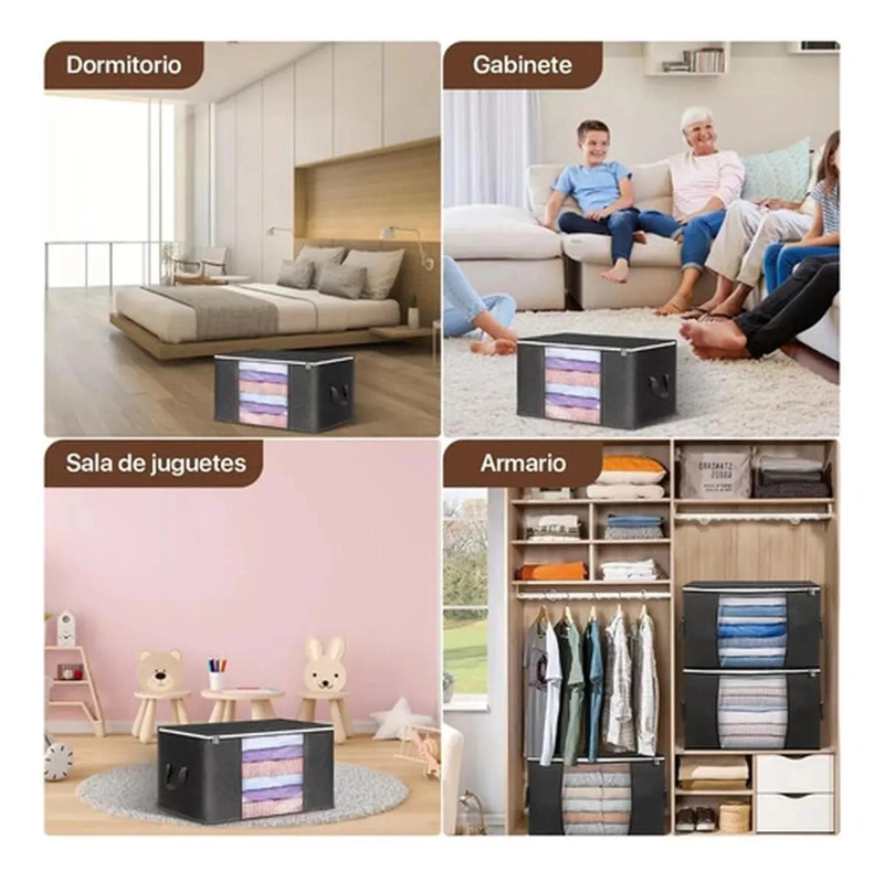 BOLSAS ORGANIZADORAS DE 80 LITROS PARA ROPA Y JUGUETES - 7