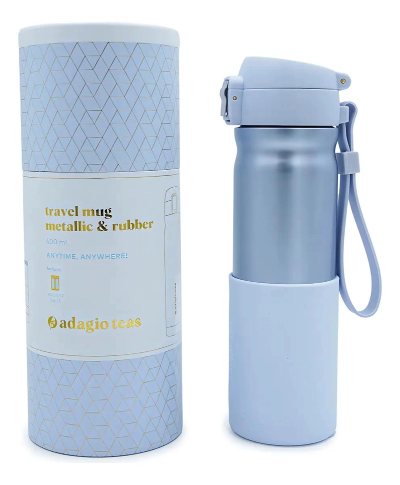 BOTELLA TE RMICA DE ACERO INOXIDABLE 400 ML CON INFUSOR - 2