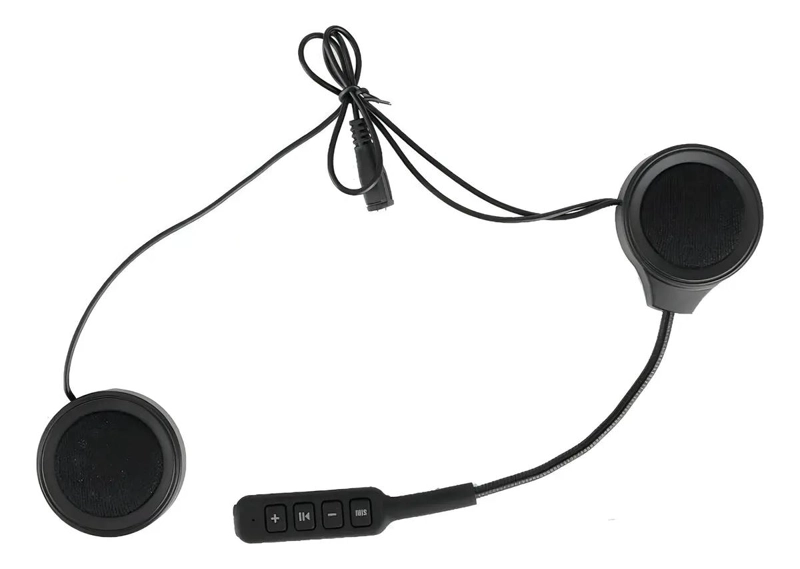 AUDIFONOS BLUETOOTH INALAMBRICOS PARA CASCO DE MOTO CON MICROFONO - 1