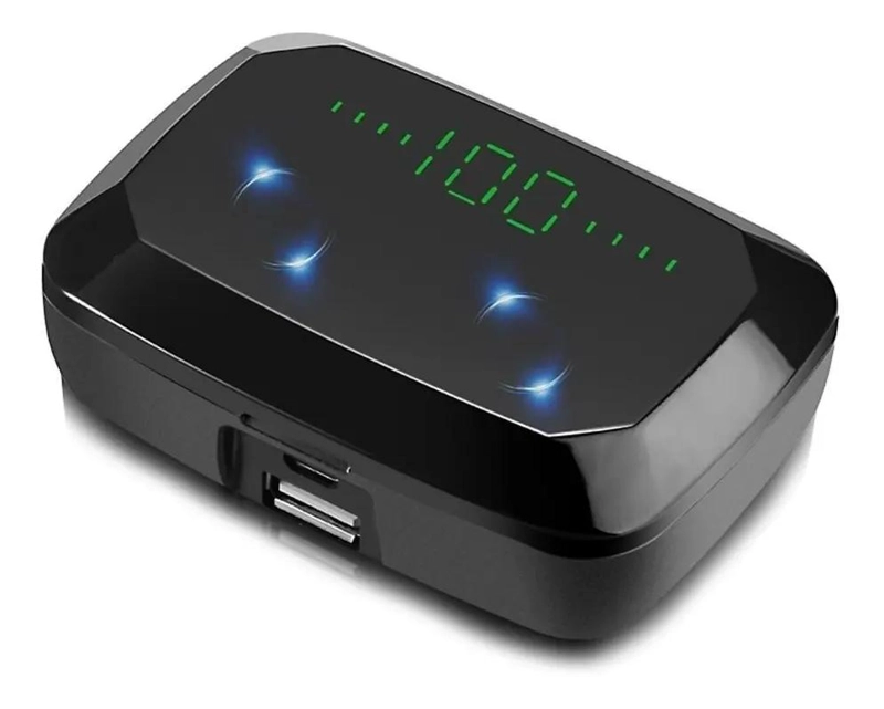 AUDIFONOS INALAMBRICOS TWS CON ESTUCHE DE CARGA Y PANTALLA LED - 2