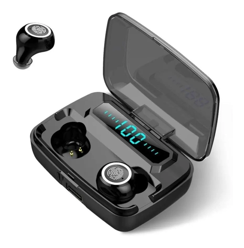 AUDIFONOS INALAMBRICOS TWS CON ESTUCHE DE CARGA Y PANTALLA LED - 3