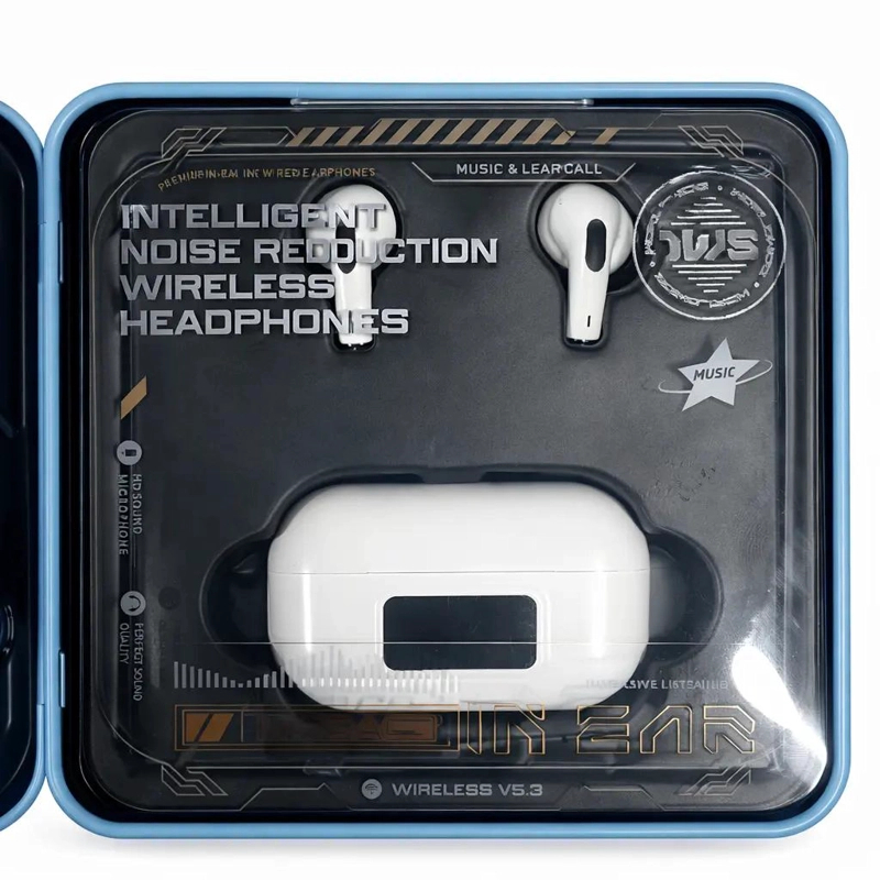 AUDIFONOS INALAMBRICOS TWS CON BLUETOOTH 5.3 Y CANCELACION DE RUIDO - 8