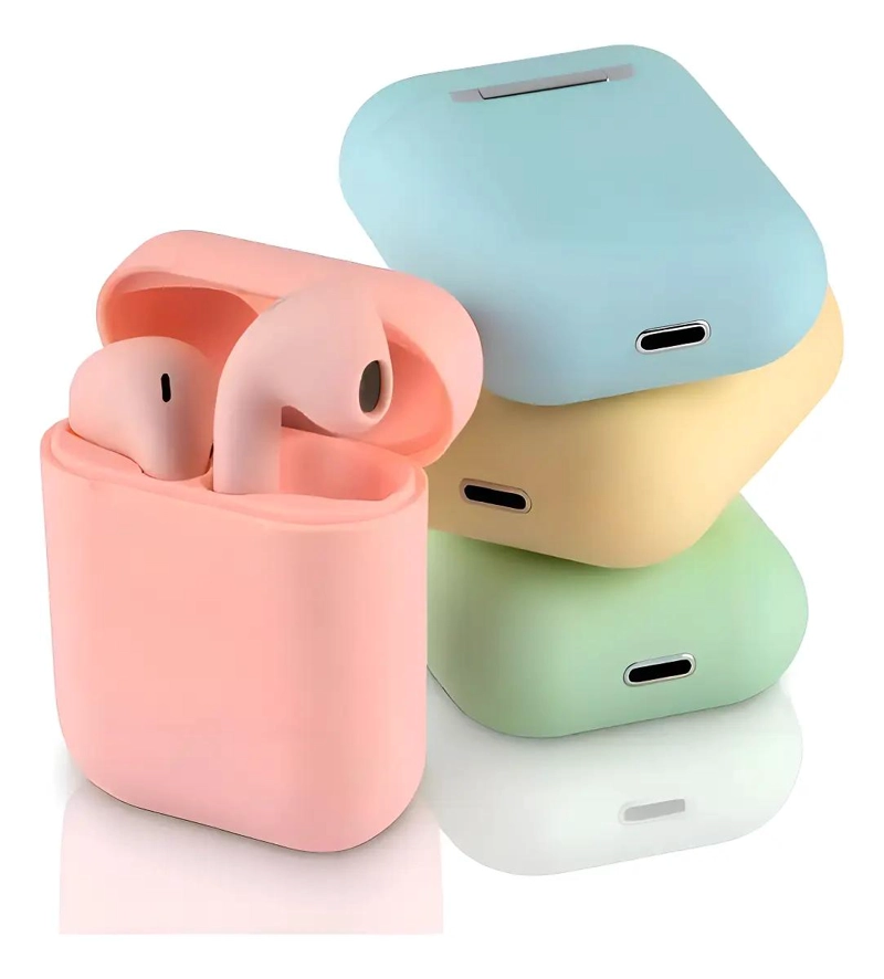 AUDIFONOS BLUETOOTH IN-EAR CON LUZ LED AZUL Y DISEÑO ERGONOMICO - 1