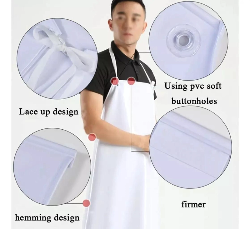 DELANTAL IMPERMEABLE DE PVC PARA USO DOME STICO Y COMERCIAL - 6