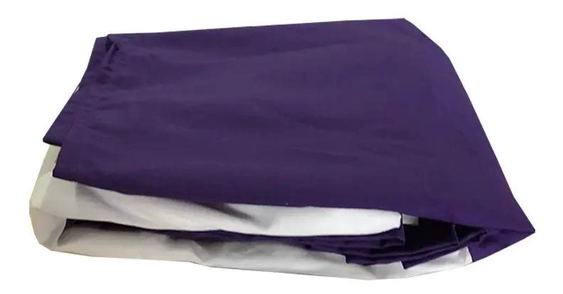 FALDON PARA CAMA DE 1 PLAZA EN VARIOS COLORES - 1