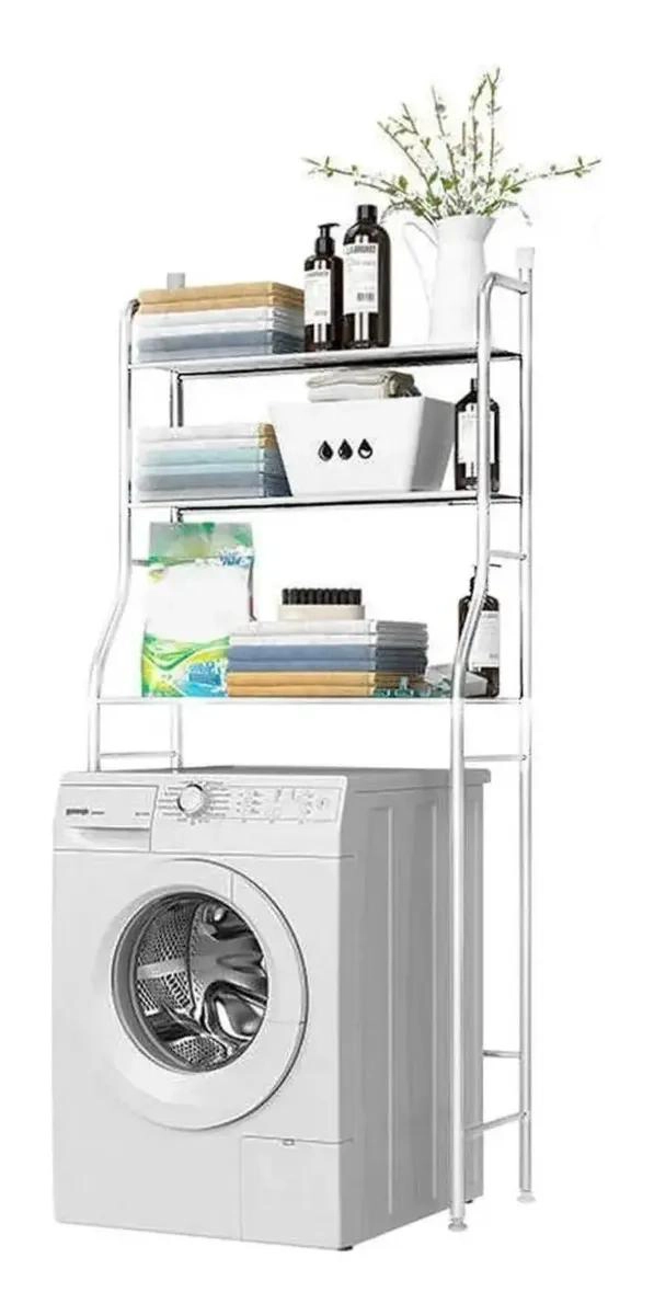 ESTANTE ORGANIZADOR DE 3 NIVELES PARA BAÑO Y LAVANDERIA - 2