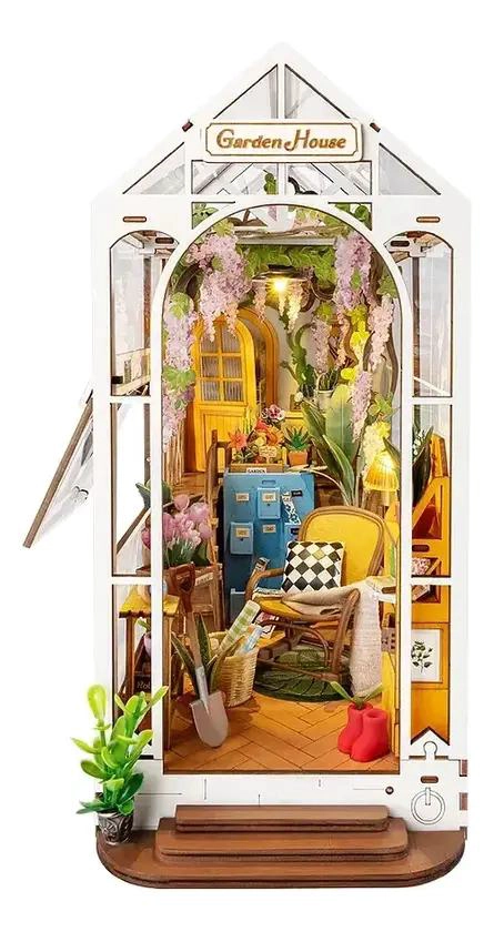 KIT DE CONSTRUCCION DE SUJETALIBROS EN MINIATURA CON LUCES LED - 6