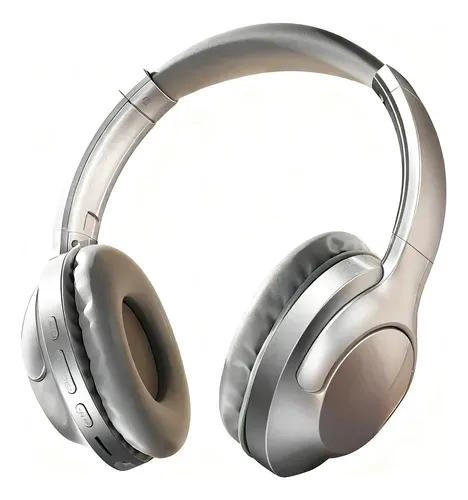 AUDIFONOS INALAMBRICOS DIADEMA COLOR GRIS PARA COMODIDAD Y SONIDO - 3