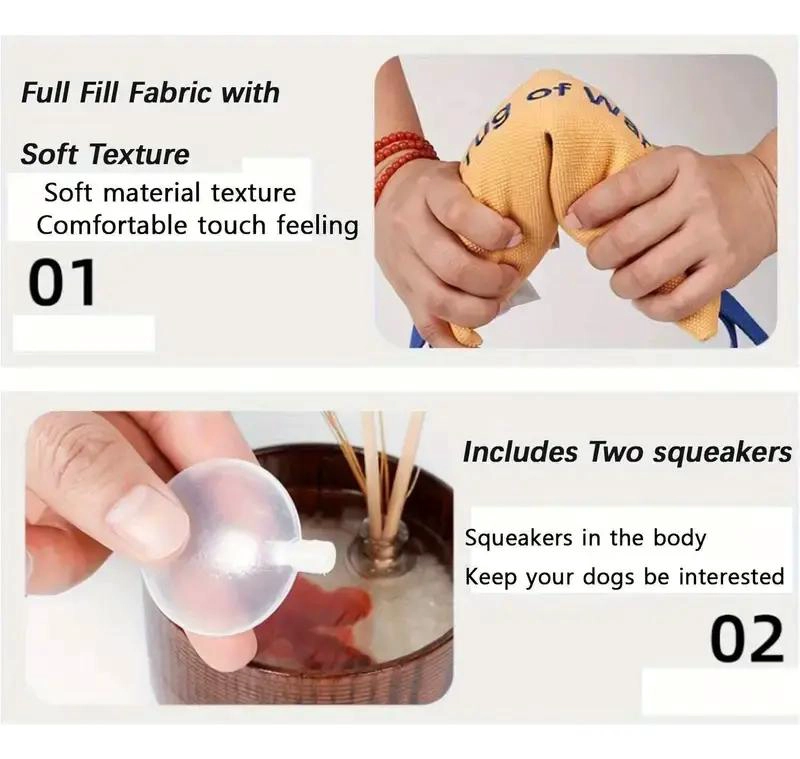 JUGUETE MASTICABLE DE CUERDA PARA PERROS 52CM - 3