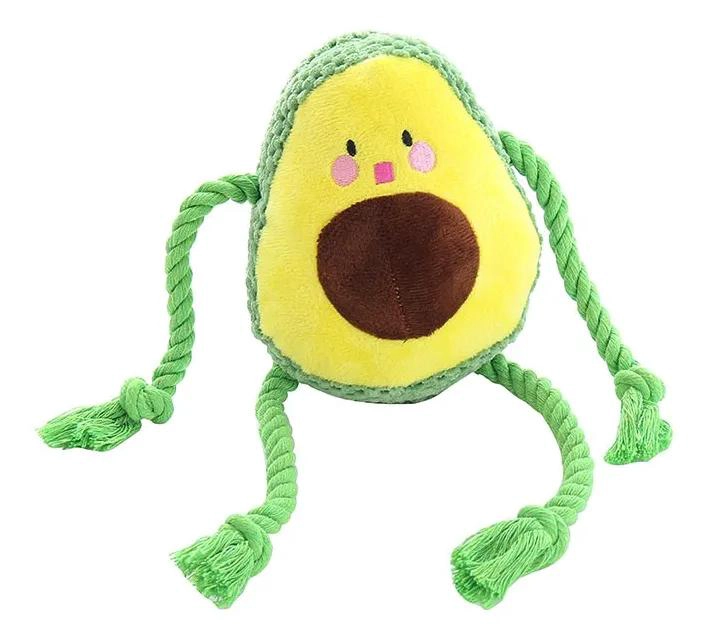 PELUCHE INTERACTIVO PARA PERROS CON CUERDA VERDE - 3