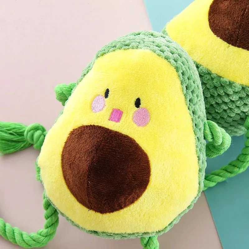 PELUCHE INTERACTIVO PARA PERROS CON CUERDA VERDE - 4