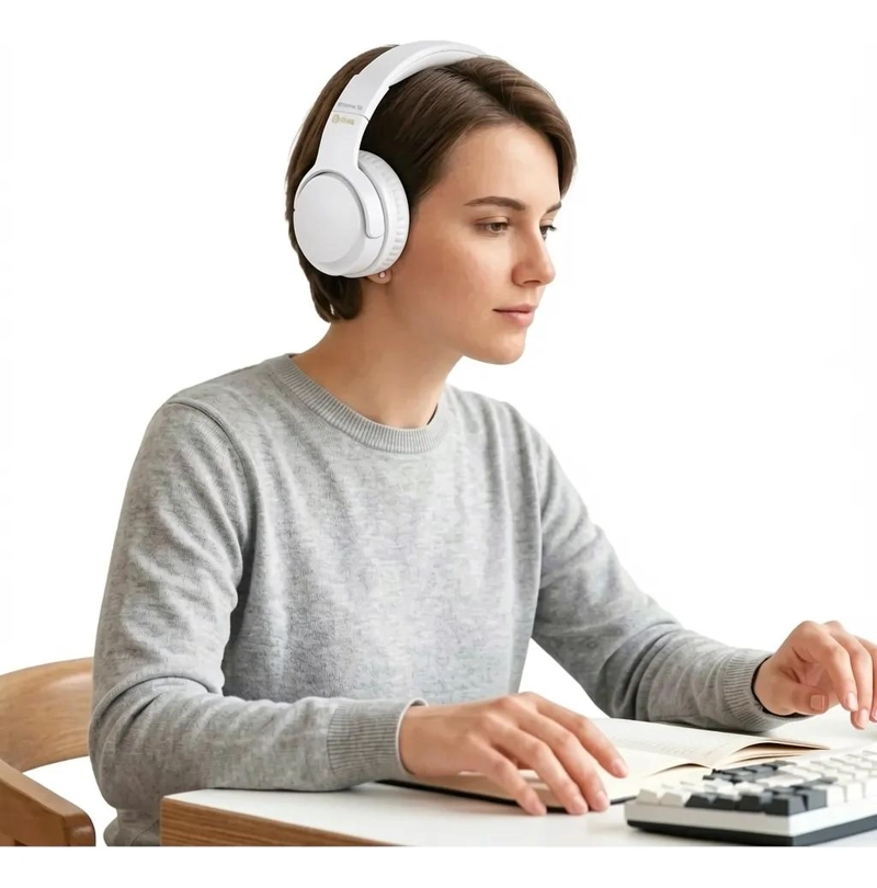 AUDIFONOS INALAMBRICOS CON CANCELACION DE RUIDO Y MICROFONO - 2