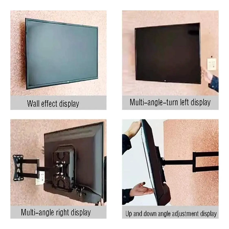 SOPORTE BASCULANTE PARA TV DE 14 A 55 PULGADAS CON BRAZO ARTICULADO - 7