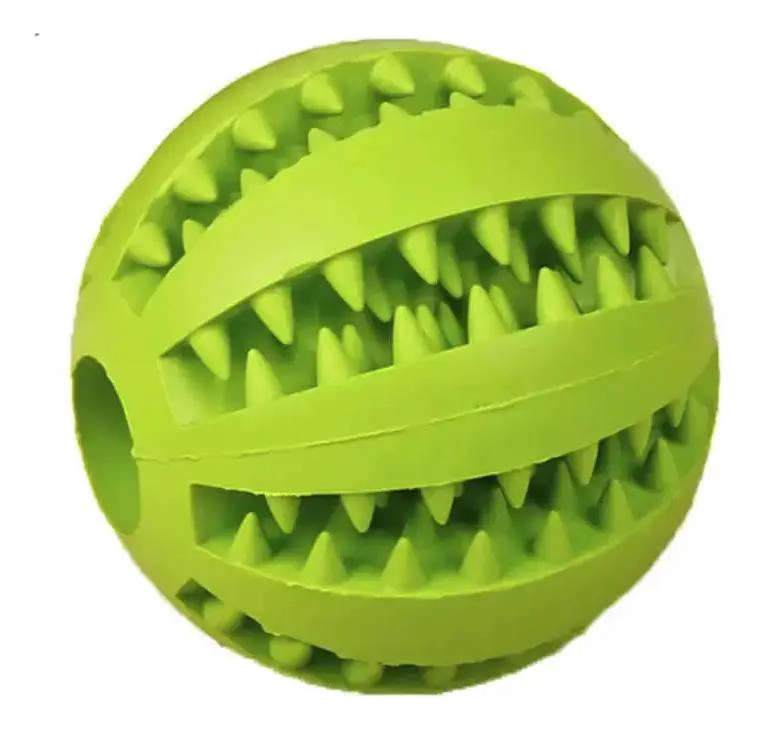 PELOTA DE LIMPIEZA DENTAL PARA MASCOTAS TALLA MEDIANA - 2