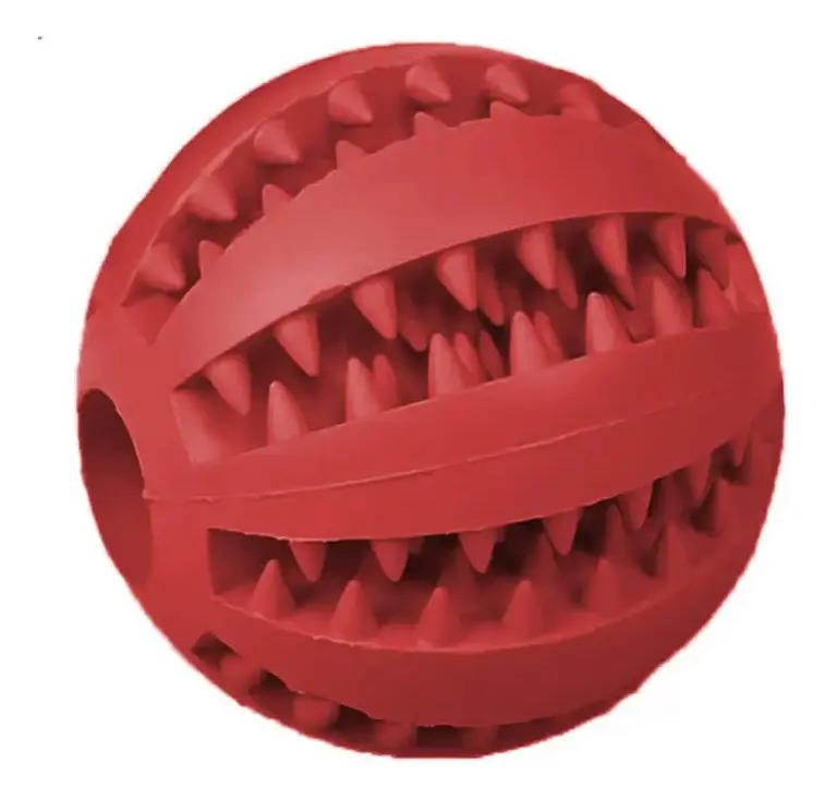 PELOTA DE LIMPIEZA DENTAL PARA MASCOTAS TALLA MEDIANA - 3