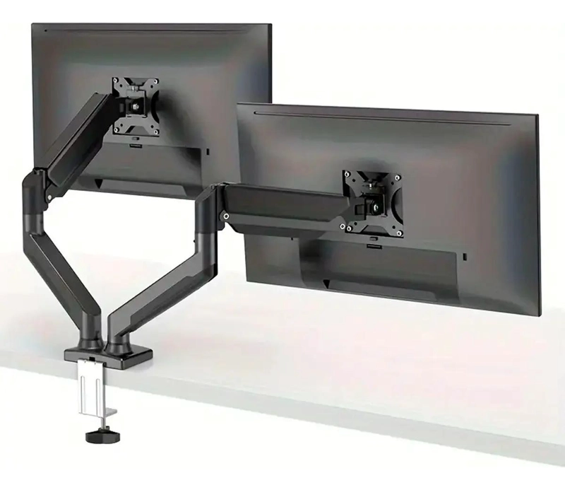 SOPORTE DOBLE BRAZO GAS PARA MONITOR DE 17 A 27 PULGADAS - 3