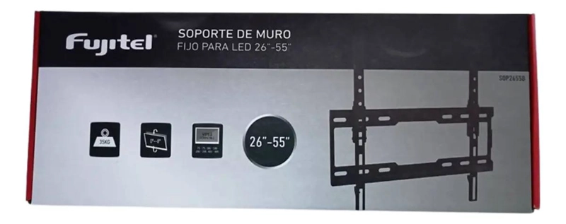 SOPORTE FIJO PARA TV LED DE 26 A 55 PULGADAS CON VESA 400X400 - 3