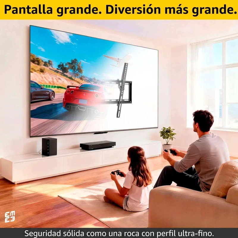 SOPORTE DE PARED PARA TELEVISORES DE 26 A 65 PULGADAS - 8