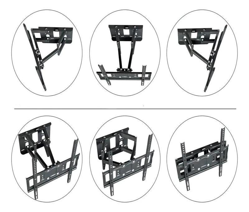 SOPORTE DE PARED ARTICULADO PARA TV DE 40 A 80 PULGADAS - 4