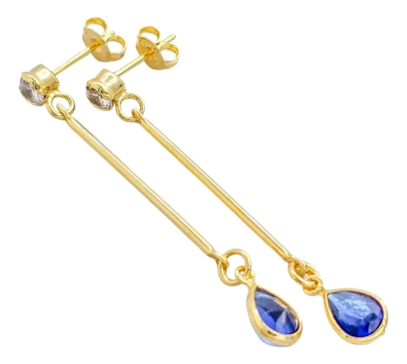 AROS LISOS DE ORO LAMINADO 18K CON ACABADO EUROPEO - 1