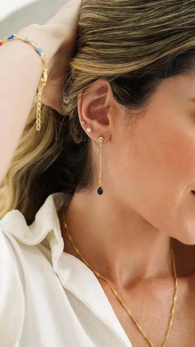 AROS LISOS DE ORO LAMINADO 18K CON ACABADO EUROPEO - 3