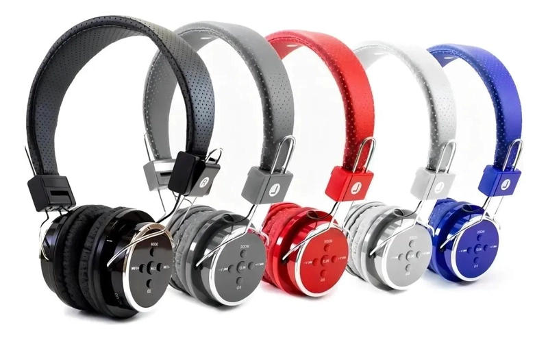 AURICULARES BLUETOOTH CON REPRODUCTOR MP3 Y RADIO FM - 5