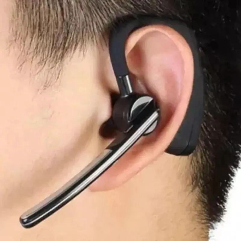 AURICULAR BLUETOOTH INALAMBRICO CON MICROFONO Y GANCHO PARA LA OREJA - 4