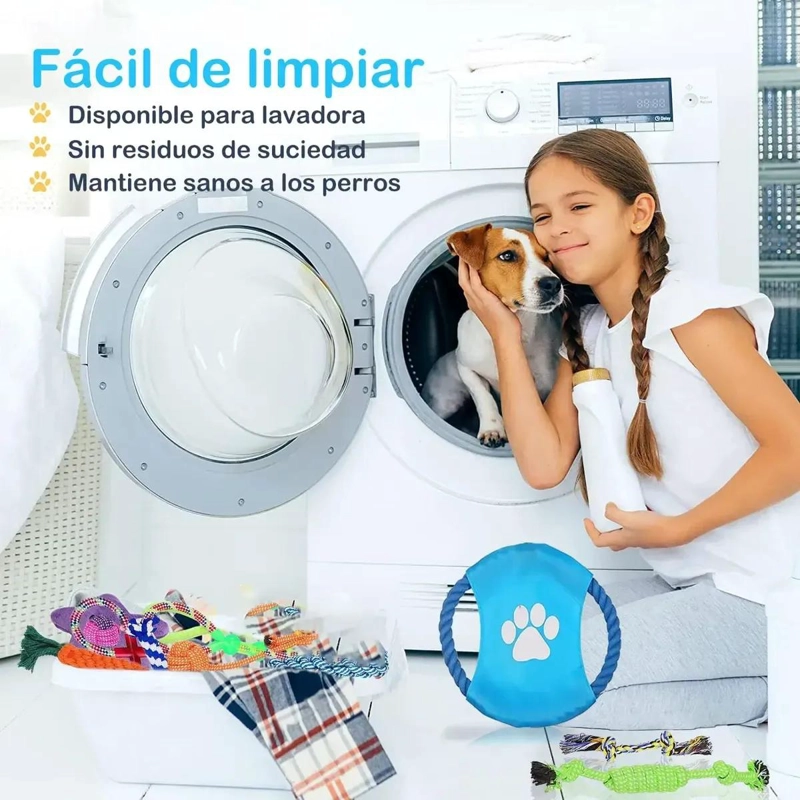 SET DE 10 JUGUETES DIVERSOS PARA PERROS Y MASCOTAS - 8