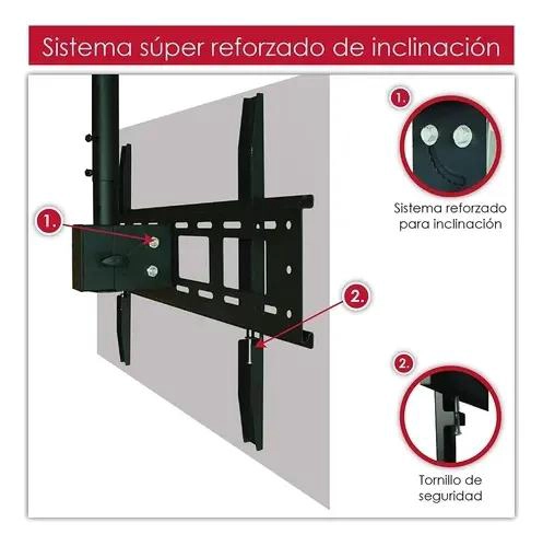 SOPORTE DE TECHO PARA TELEVISORES DE 32 A 70 PULGADAS - 4