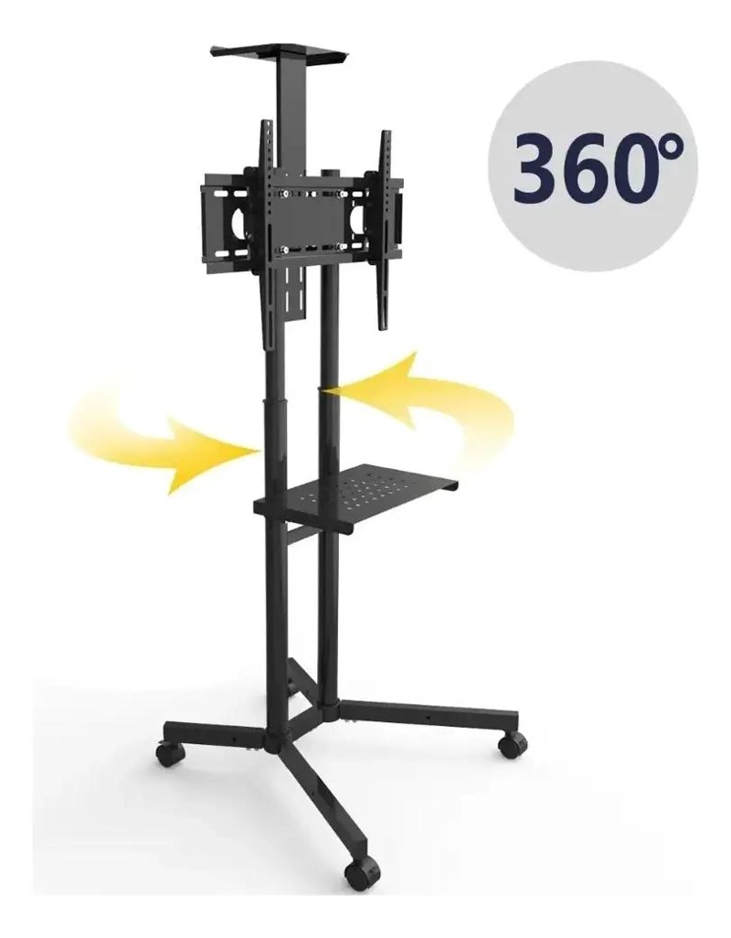SOPORTE MOVIL PARA TV DE 32 A 70 PULGADAS CON RUEDAS - 5