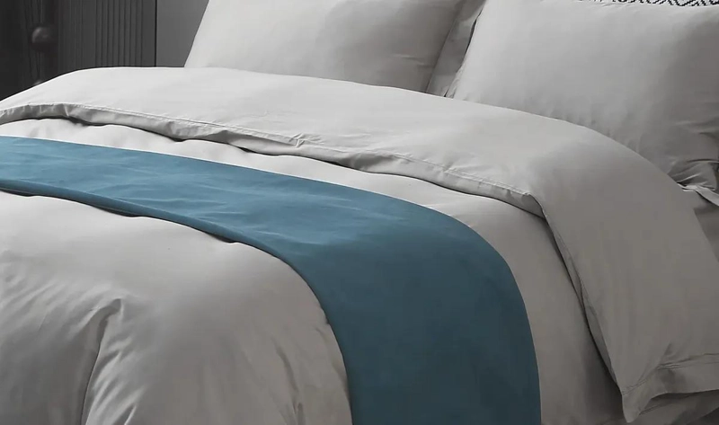 PIECERA LAVABLE PARA CAMA DE 2 PLAZAS 50X210 CM - 3
