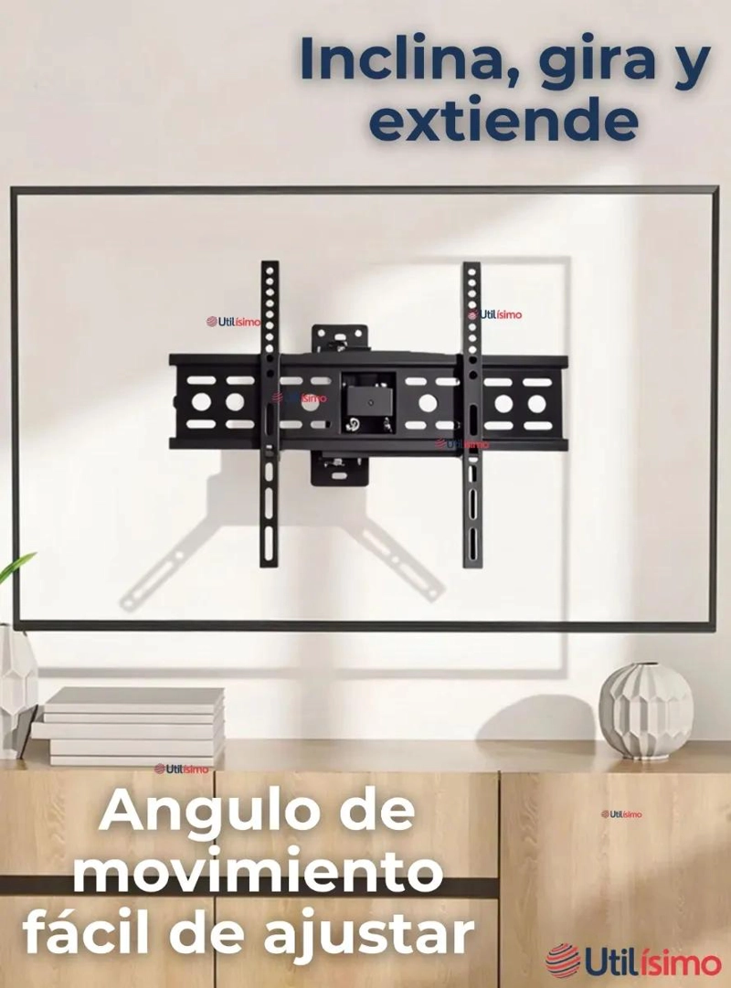 SOPORTE DE PARED AJUSTABLE PARA TELEVISORES DE 26 A 55 PULGADAS - 9