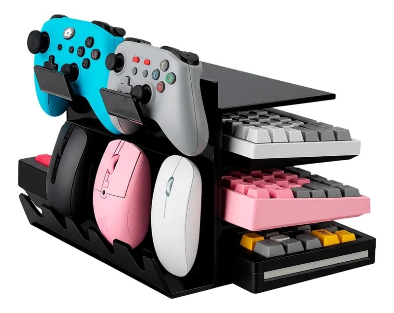 ORGANIZADOR DE ESCRITORIO MODULAR PARA GAMERS Y CREADORES - 2