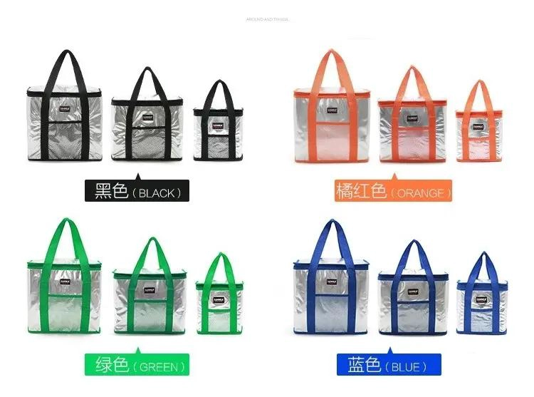 BOLSO COOLER PLEGABLE IMPERMEABLE PARA COMIDA Y BEBIDA 26L - 2